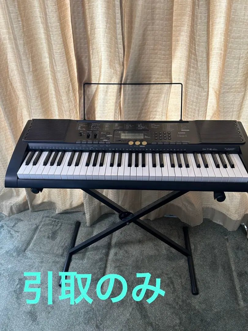 CASIO キーボード LK-113 光ナビゲーション - メルカリ