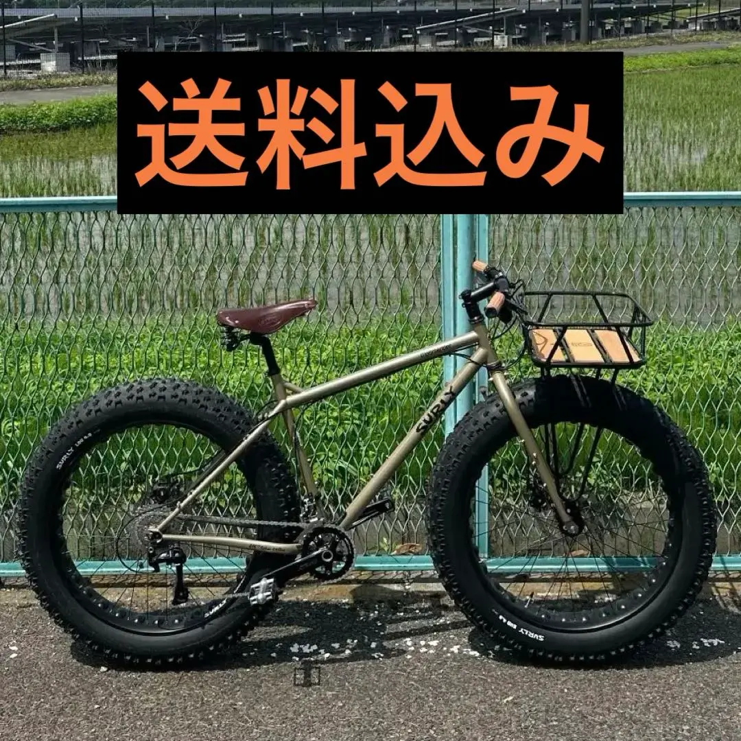 激レア新品同サーリー ファットバイク カスタム油圧ブレーキSURLY カスタム紹介】サーリーのムーンランダー(ファットバイク)を
