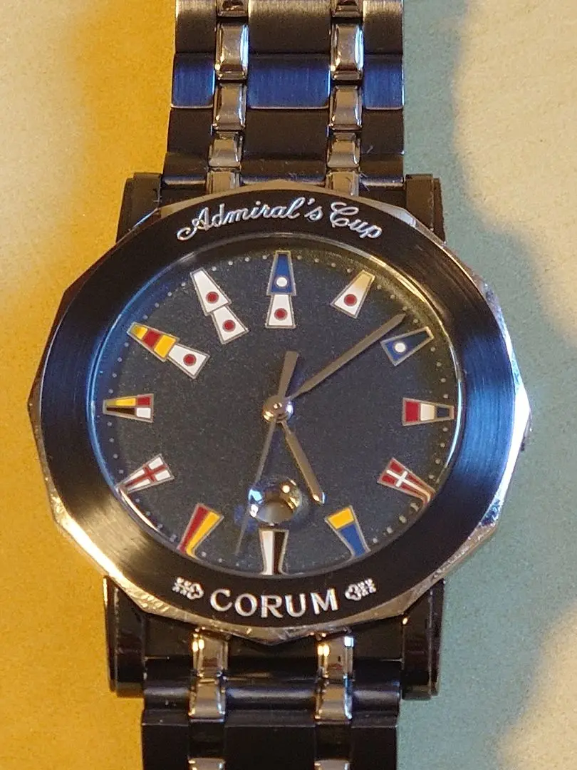 楽天市場】【ウォッチ】CORUM コルム アドミラルズカップ ガン