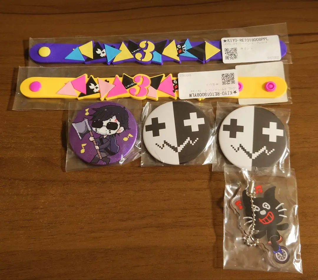LEVEL.3、LEVEL.4、アクキー、缶バッジ、(シークレット)セット LEVEL.3、LEVEL.4、アクキー、缶バッジ、(シークレット)セット