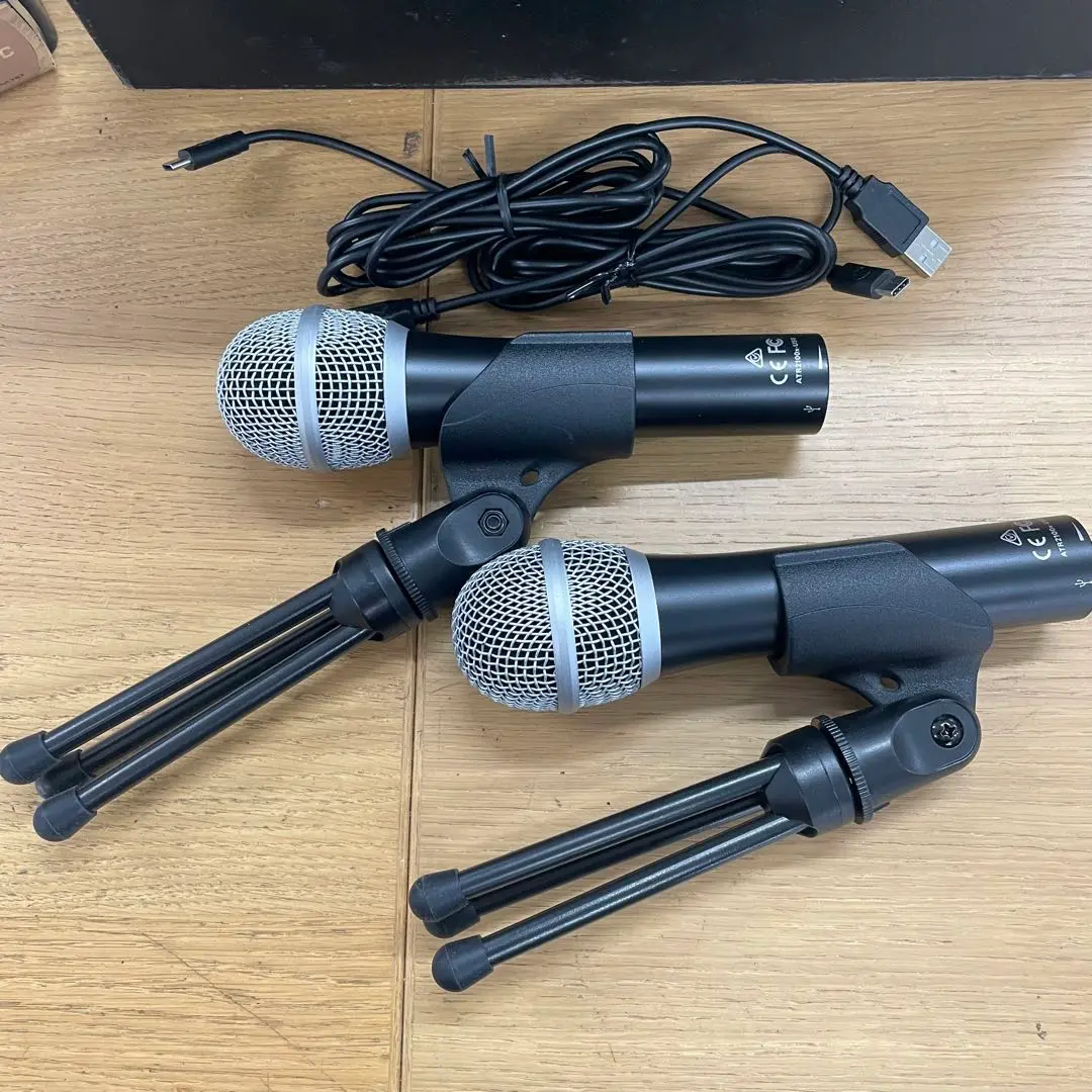 ほぼ新品！ audio-technica ATR2100x-usa マイク ATR2100x-USB Cardioid Dynamic USB/XLR Microphone | Audio