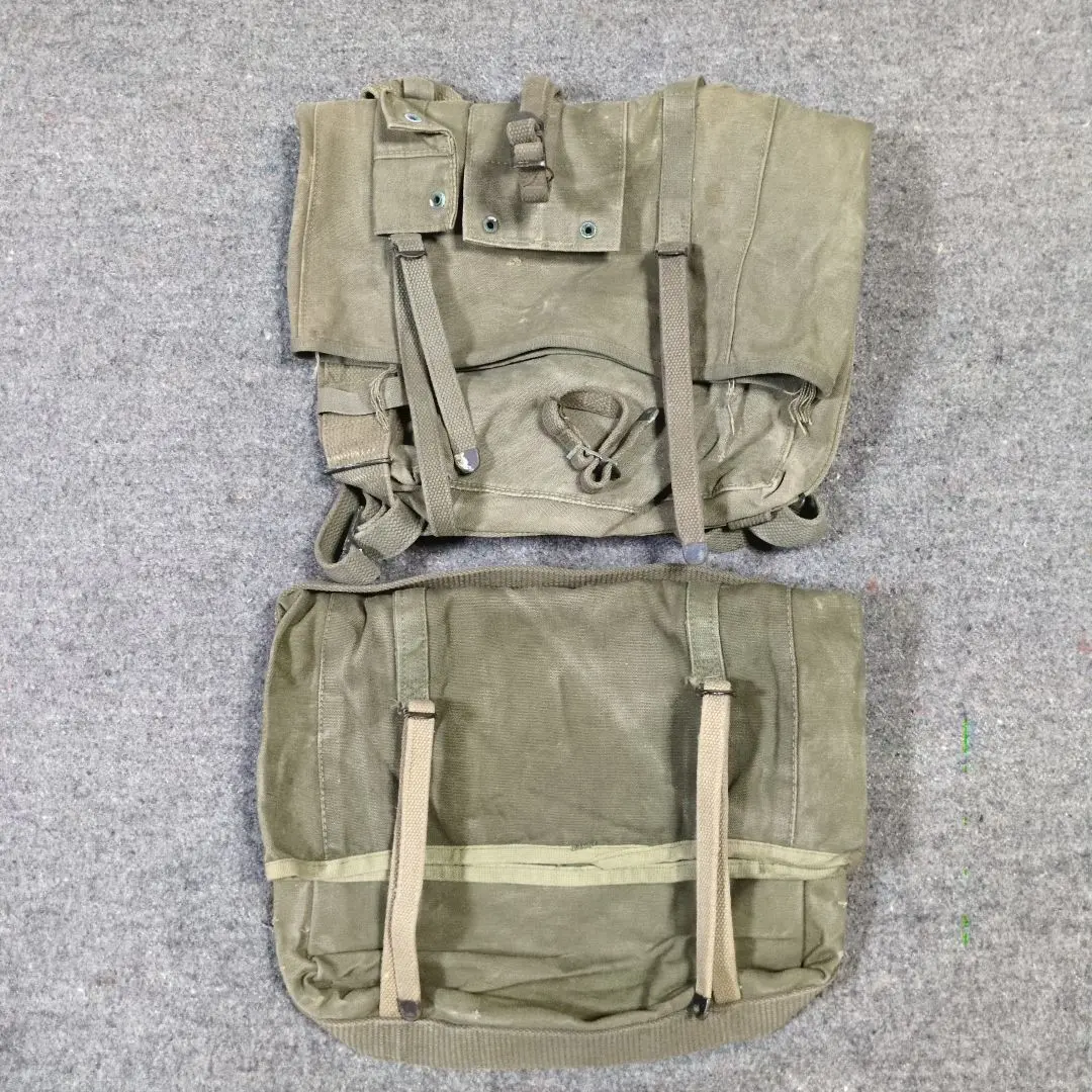 米軍実物　M-1941 コンバットパック　フィールドパック、カーゴパックセット M1941海兵隊コンバットフィールドパック | 米軍放出品写真館