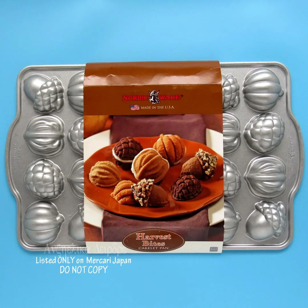 ★専用★ノルディックウェア ACORN CAKELET PAN どんぐり 新品 どんぐり/葉っぱ/かぼちゃ*Autumn Delights Cakelet Pan