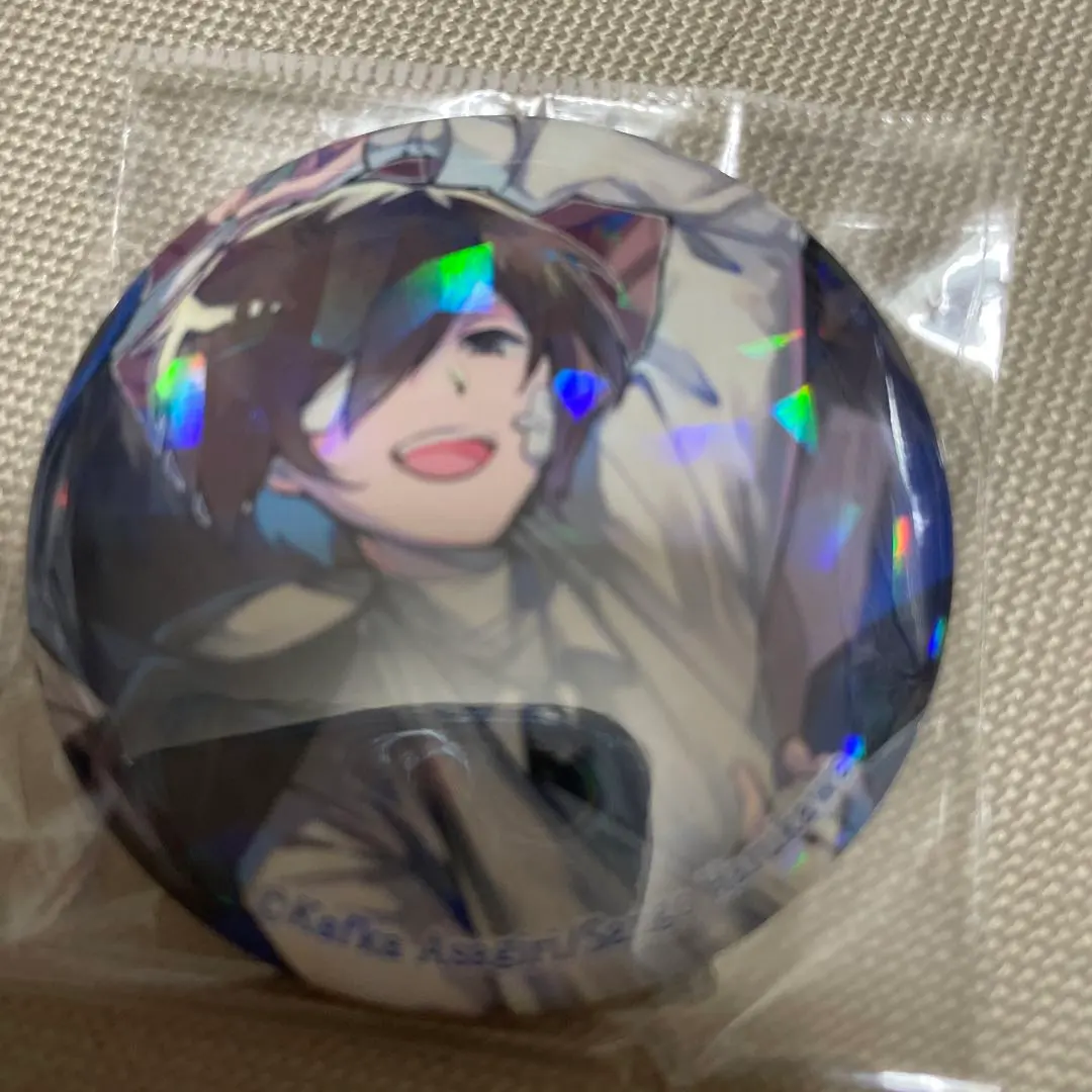 Thumbnail of Bungo Stray Dogs, Bungo Stray Dogs, Holo Can Badge, Osamu Dazai, Novel