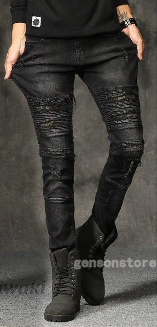 kiryuyrikキリュウキリュウメンズレザーブーツ42コンバット kiryuyrik - Cow Smooth Velcro Boots / カウ スムース ベルクロ