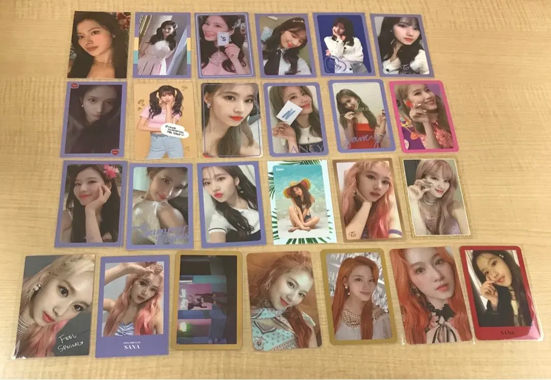 Thumbnail of ❶ TWICE Sana Trading Card 25-Card Bundle