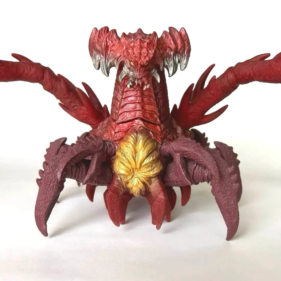 バーニングゴジラ　デストロイヤ集合体　完全体セット　ソフビ　当時物 ゴジラアクションフィギュア バーニングゴジラVSデストロイア