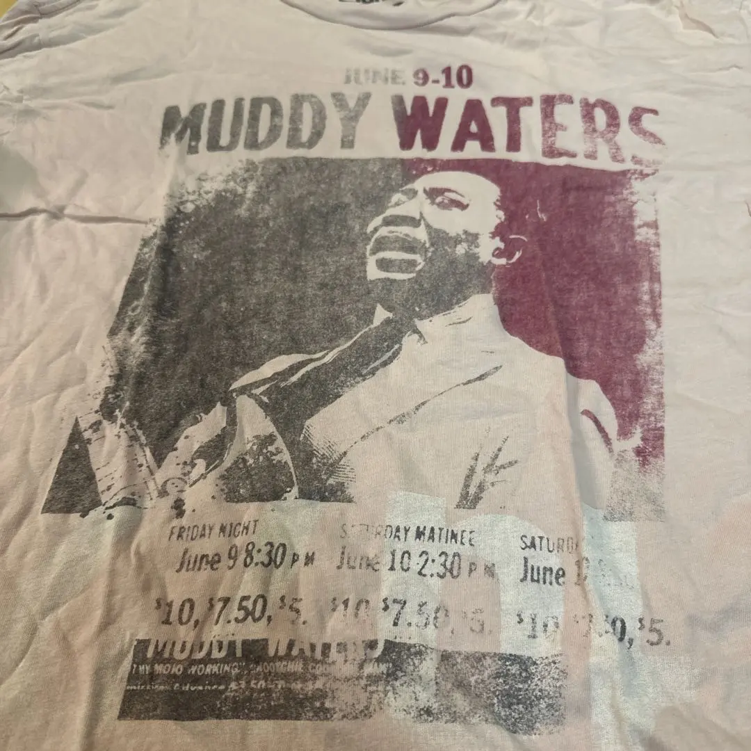 マディ・ウォーターズ Muddy Waters ヴィンテージ フォト Tシャツ 15b60060d9f27f0e9ae3130ca97652