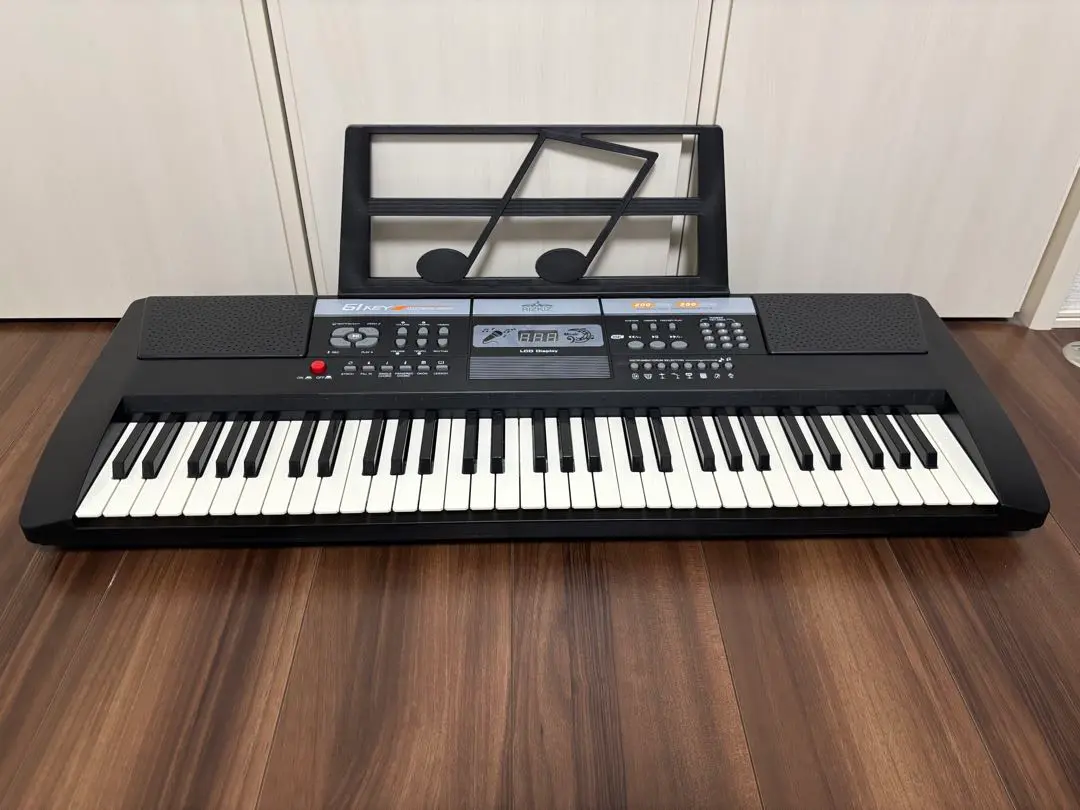 Amazon | RiZKiZ 電子キーボード 電子ピアノ 61鍵盤