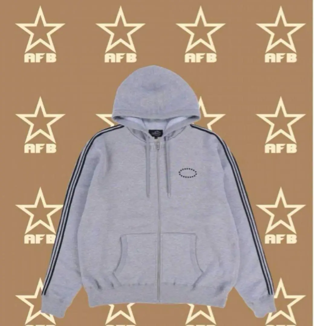 AFB fur ファー ジップパーカー Y2K Mサイズ