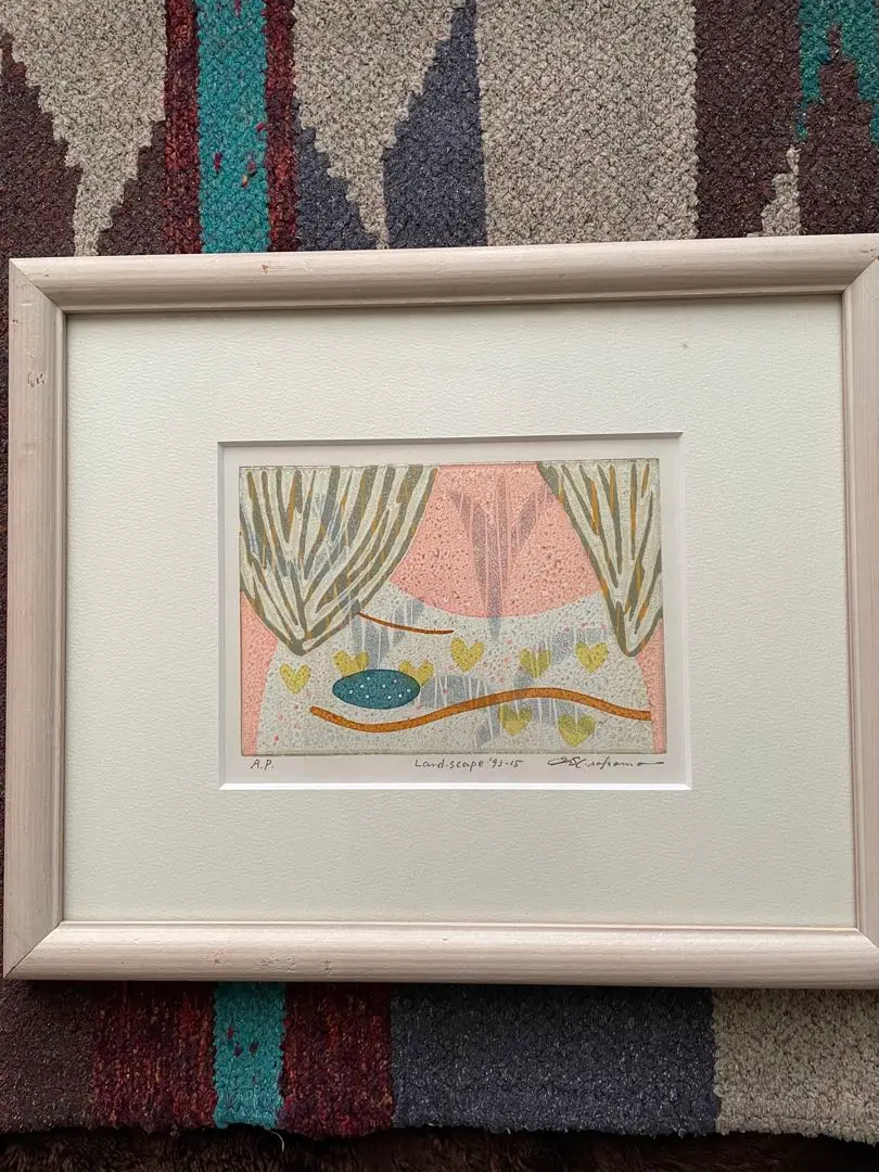 昭和レトロ 白駒 一樹作 回遊記 46/60 版画 絵画 アート インテリア 昭和レトロ 白駒 一樹作 回遊記 46/60 版画 絵画 アート インテリア