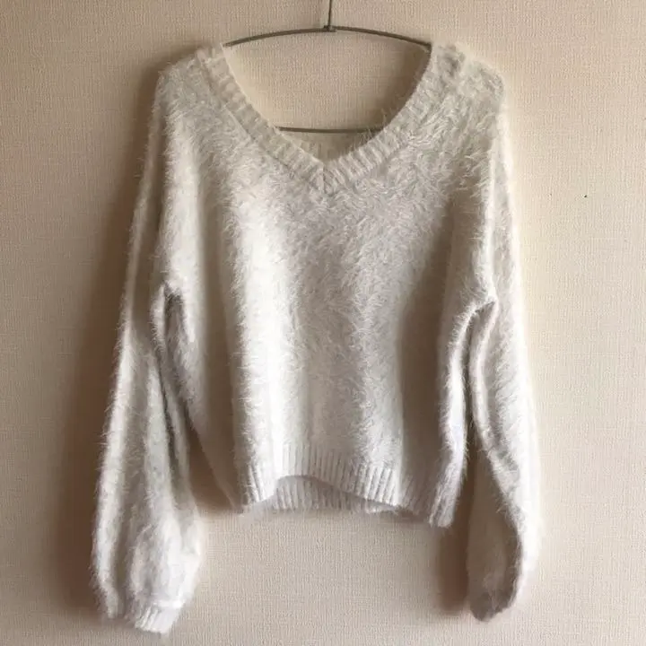 Thumbnail of VENCE EXCHANGE white knit