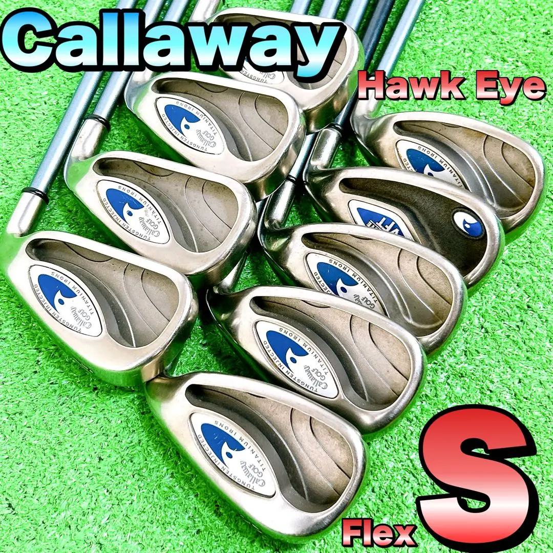 Callaway - D163 Callaway キャロウェイ HAWK EYE アイアン レディース D163 Callaway キャロウェイ HAWK EYE アイアン レディース
