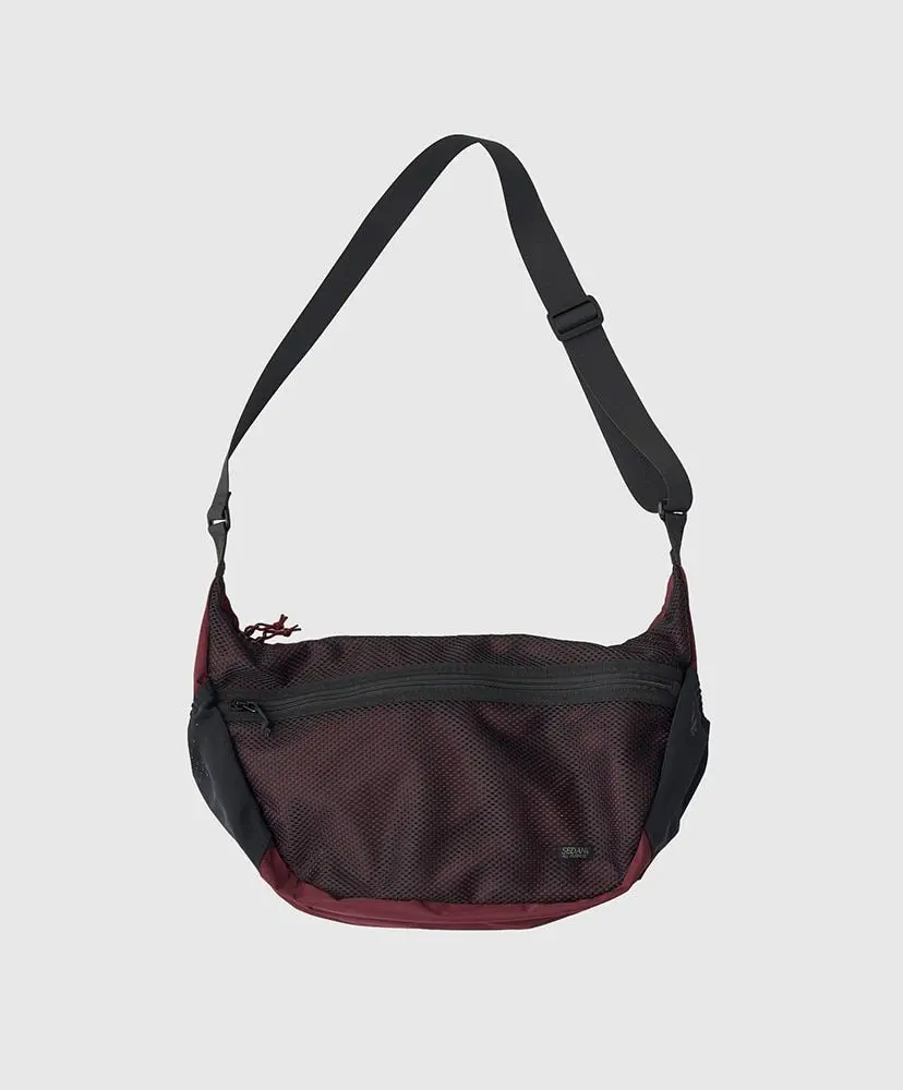 sedan all purpose ショルダーバッグ 美品 ブラック SEDAN ALL-PURPOSE / MESH SHOULDER BAG | メッシュデザインで多