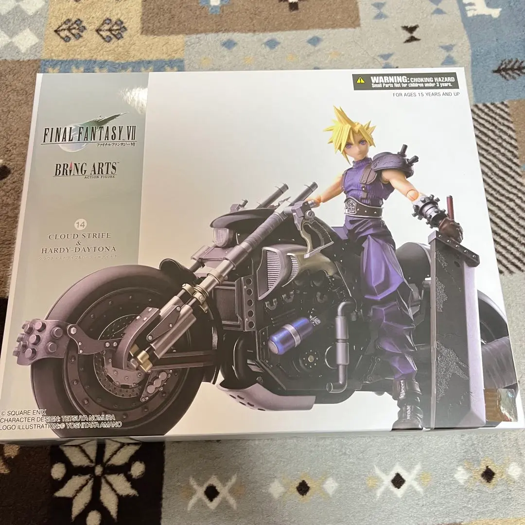 値下げ中！クラウド・ストライフ＆ハーディ＝デイトナセット ファイナルファンタジーVII BRING ARTS クラウド・ストライフ