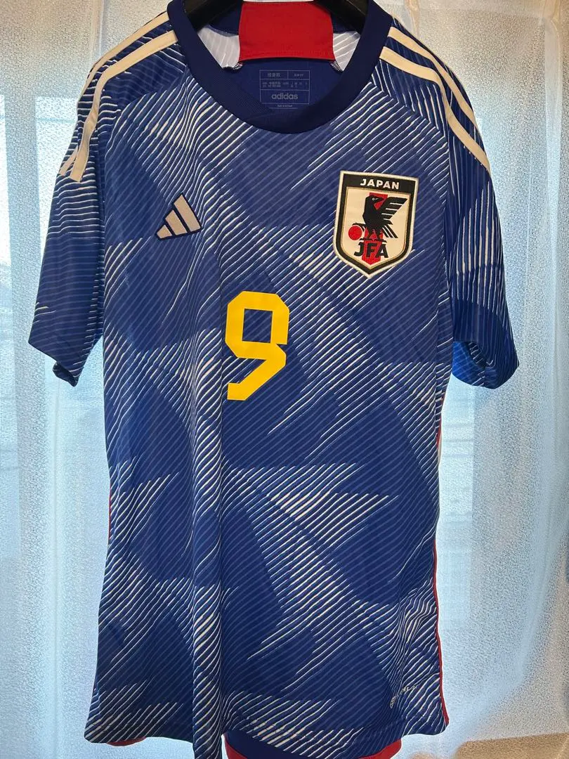 adidas サッカー日本代表 2022 ホームユニフォーム（キッズ）9