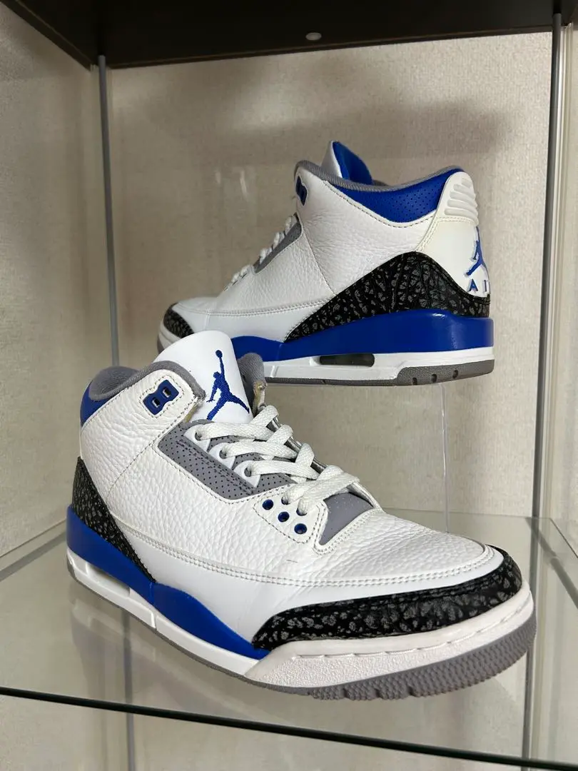 Nike Air Jordan 3 \"Racer Blue\" 美品28cm Air Jordan 3 Racer Blue - YouTube