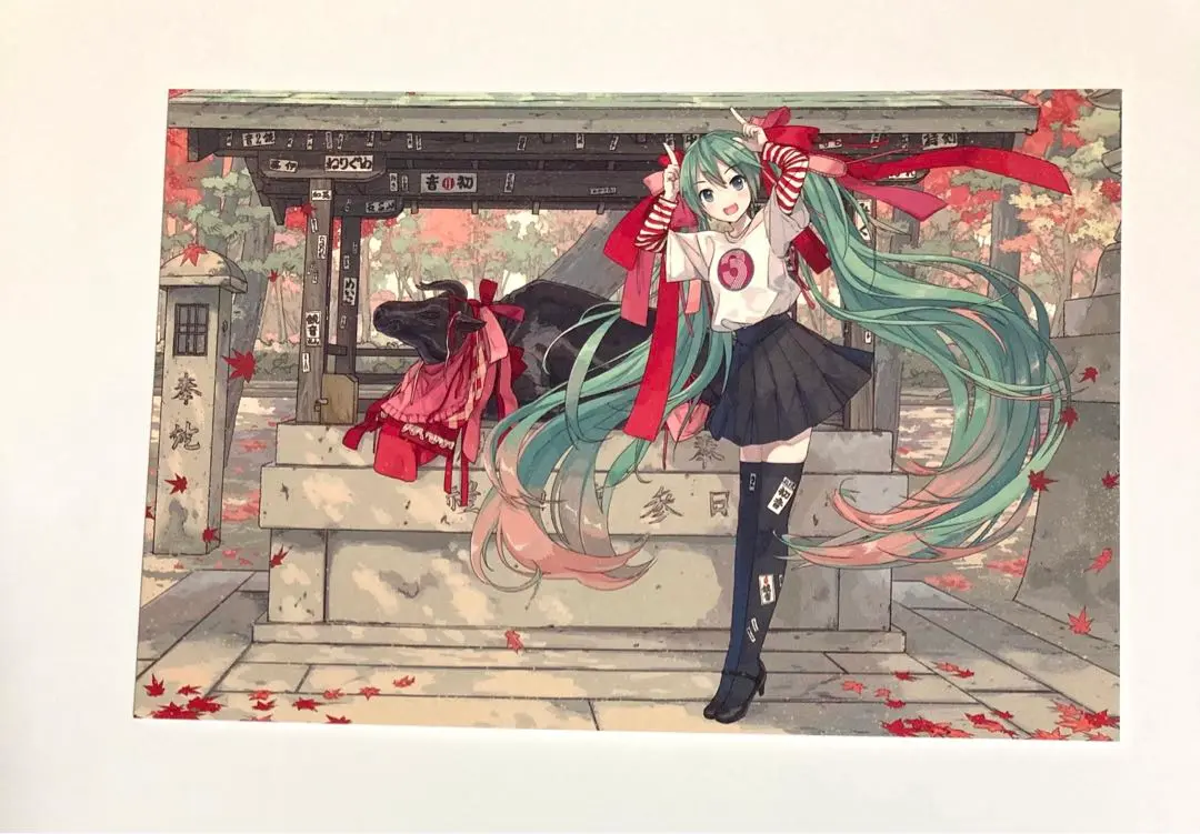 【未開封】初音ミク　北野天満宮　ＫＮＦクリアファイル　３枚セット m40897101730_1.jpg?1694726437