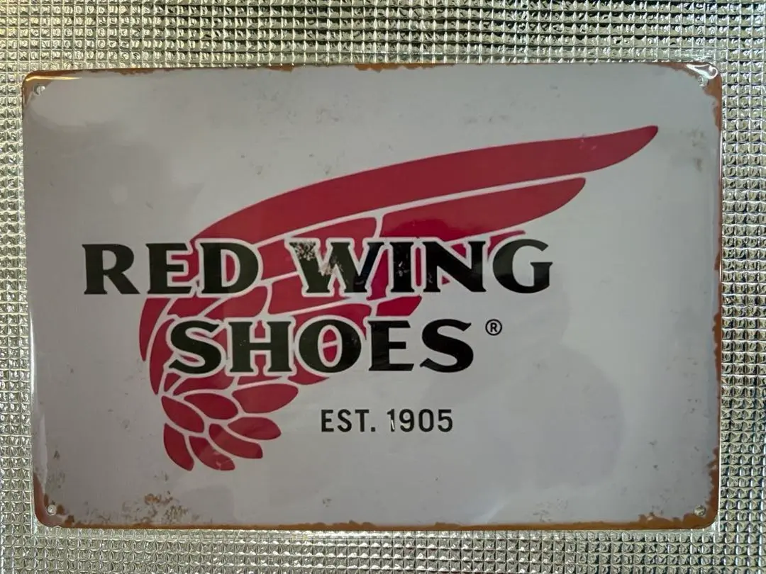 【非売品】大型 極希少 RED WING サインボード オブジェ ディスプレイ 非売品】大型 極希少 RED WING サインボード オブジェ