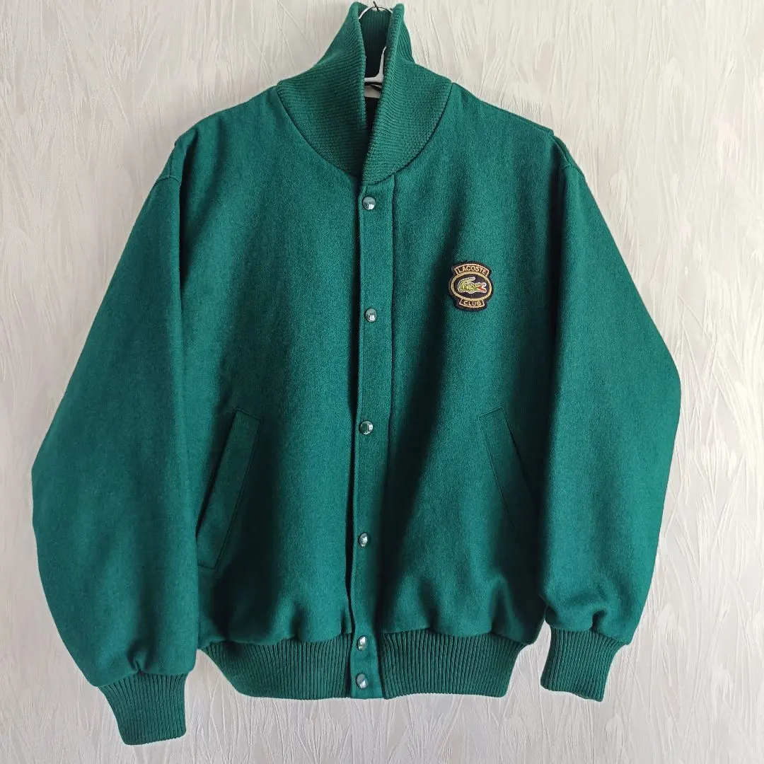 Thumbnail of LACOSTE Lacoste Green Jacket Stadium Jumper Embroidered Logo Men's L