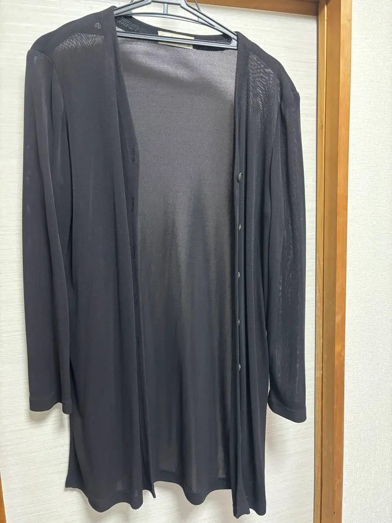 Thumbnail of Guy Laroche Black Long Sleeve Cardigan 38