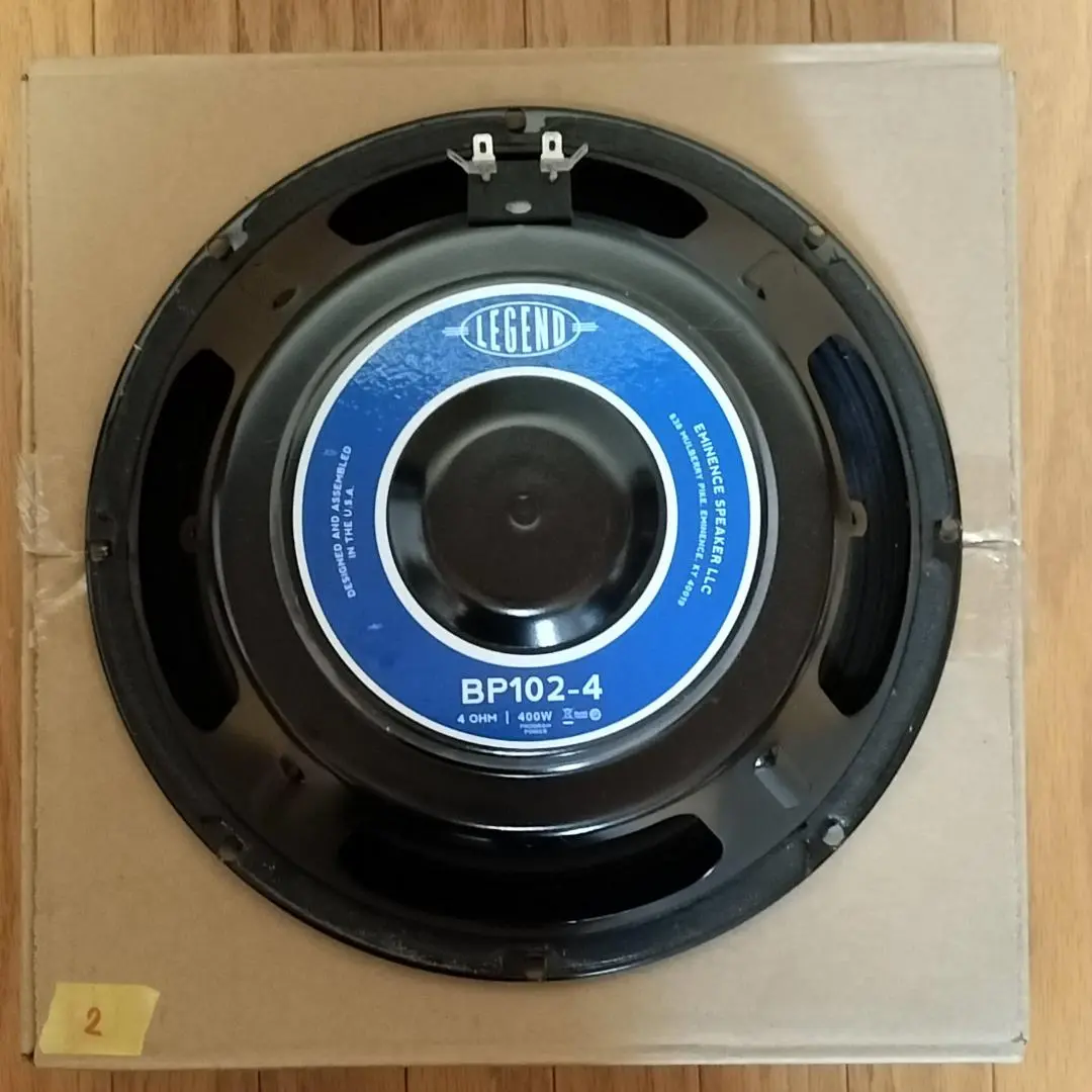【新品・未使用】EMINENCE LEGEND BP102 400W 4Ω② 2025年最新】Eminence Legendの人気アイテム - メルカリ