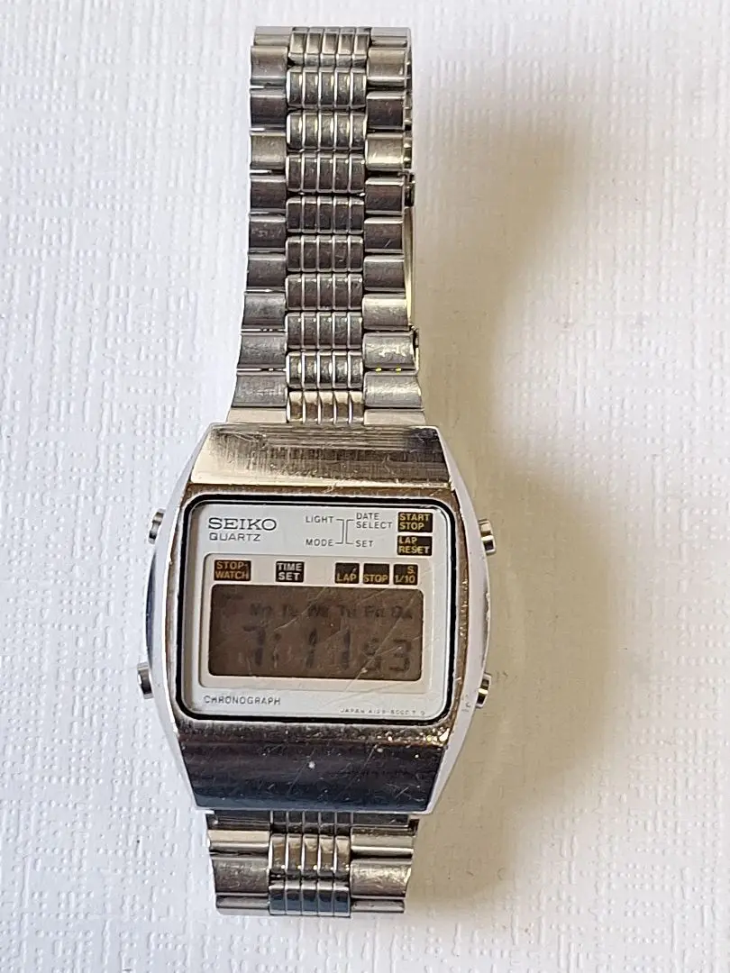 ヴィンテージSEIKO クォーツ クロノグラフ　A129-5000 メンズ腕時計 Yahoo!オークション -「a129-5000」の落札相場・落札価格
