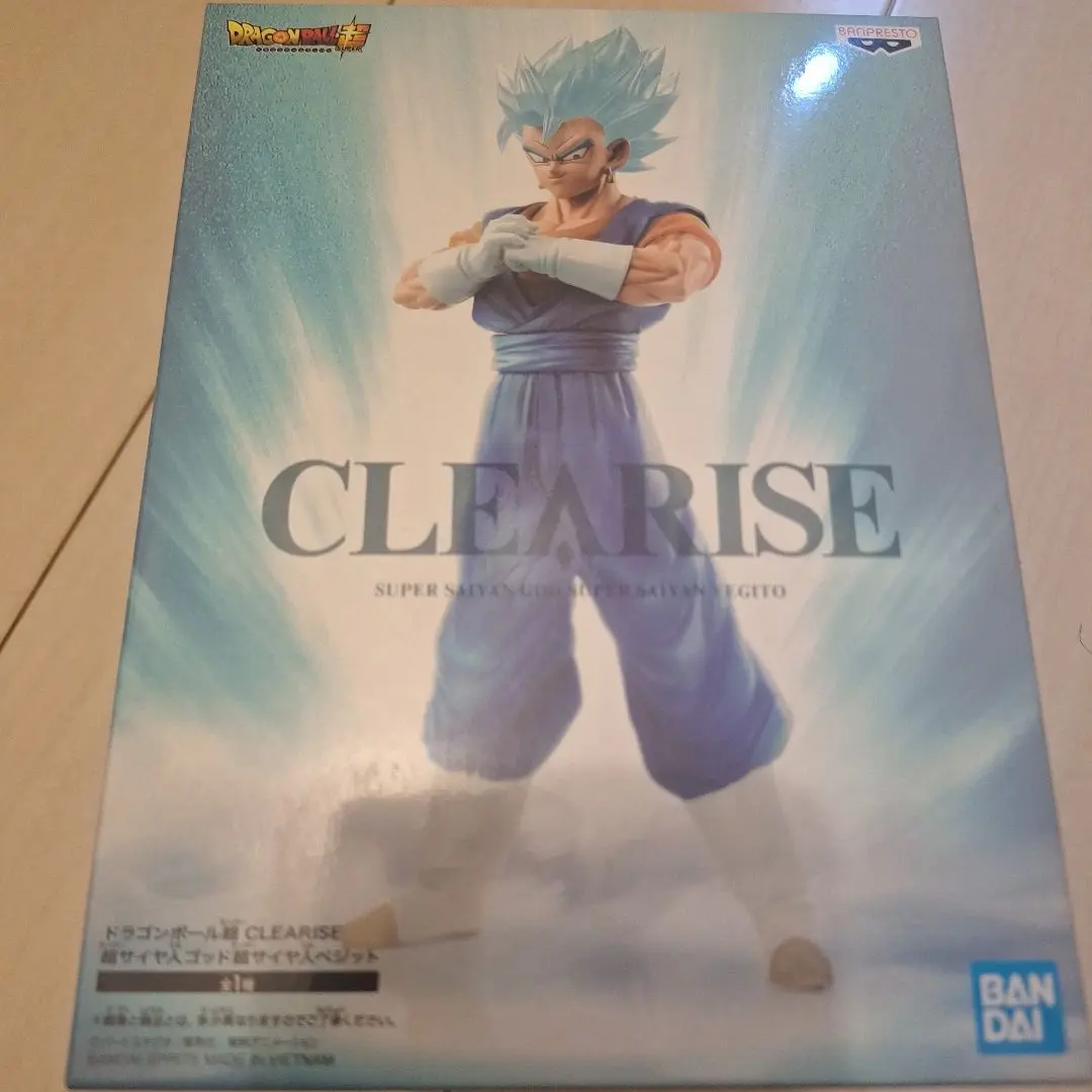 CLEARISE 超サイヤ人ゴッド超サイヤ人 ベジット 黒髪リペイント Amazon.co.jp: バンプレスト ドラゴンボール超 CLEARISE 超