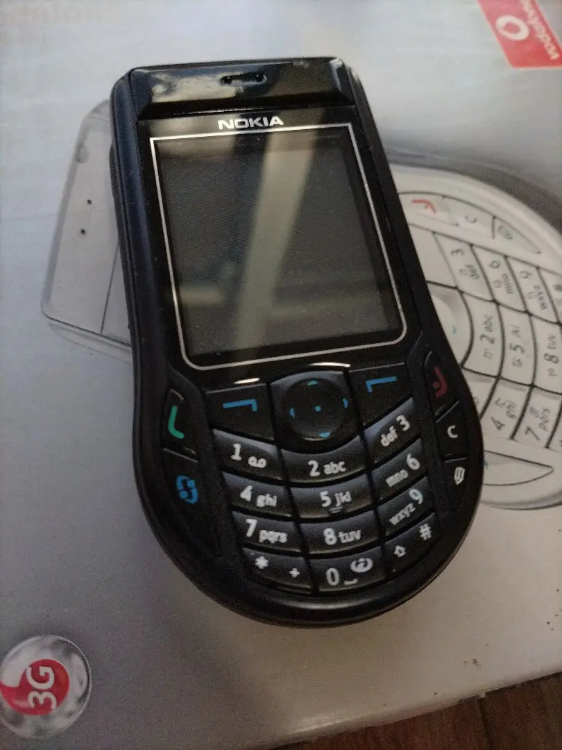 ノキアNOKIA　vodafone　携帯電話『6630』純正バッテリー付 ノキアNOKIAvodafone携帯電話『6630』純正バッテリー付