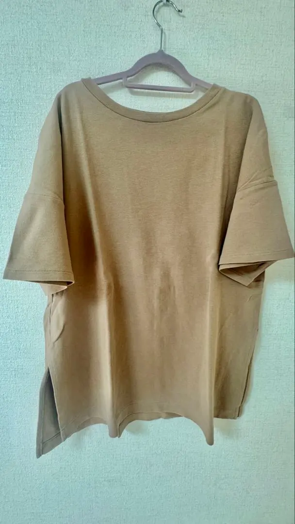 Thumbnail of Beige oversized T-shirt