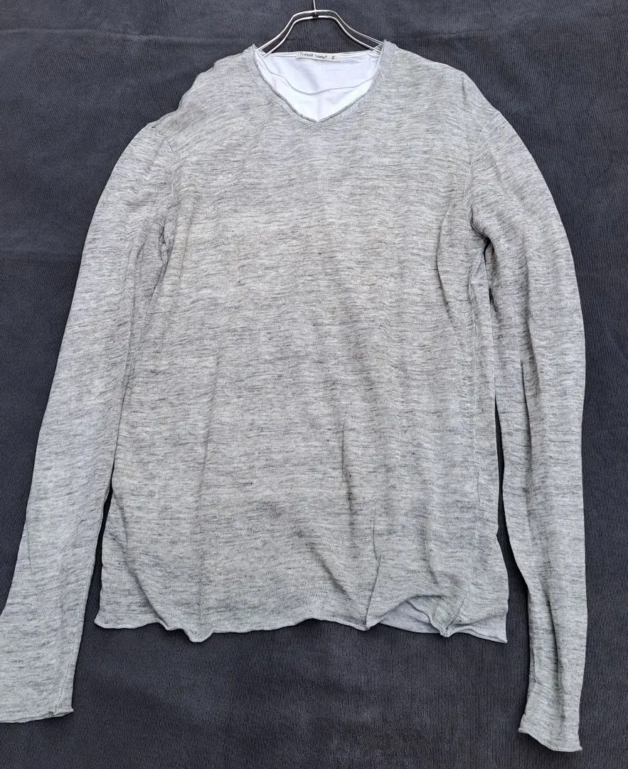 定価12万☆TRANSIT UOMO 肉厚ニットコート トランジットウオモ