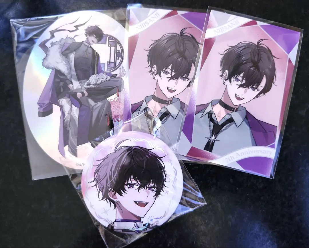 Thumbnail of NIJISANJI Ittetsu Saeki Can Badge Sticker ART OF NIJISANJI