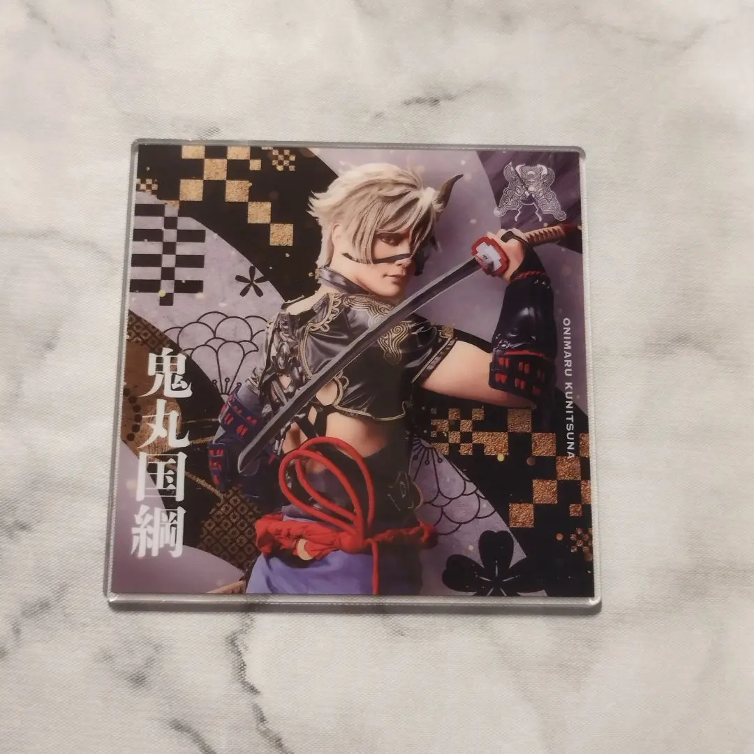 Thumbnail of Toumyu (Musical "Touken Ranbu") Shibuya Tsutaya Costume Exhibition Acrylic Coaster Onimaru Kunitsuna Onimaru