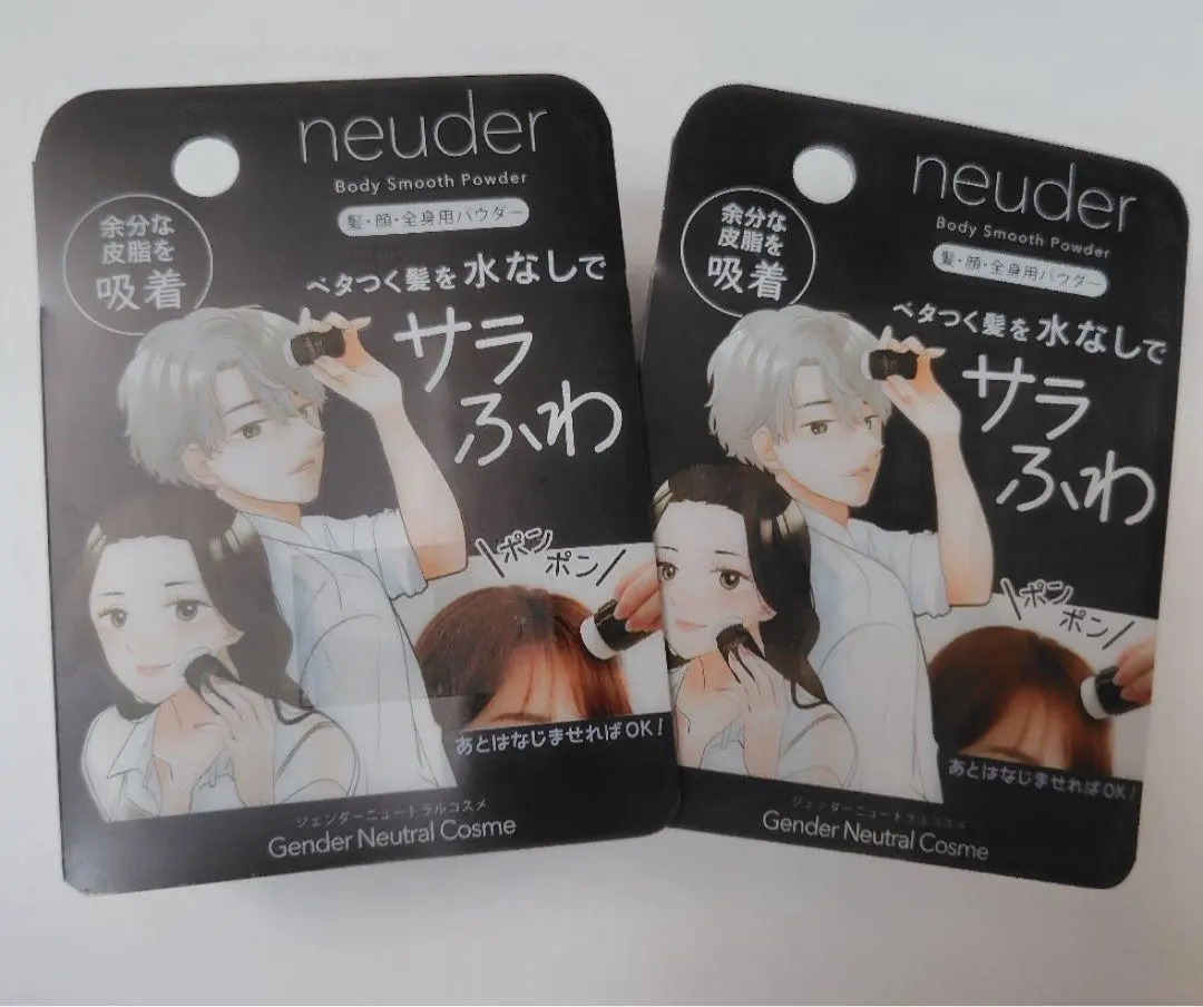 【全新未開封】neuder 全身柔滑蜜粉Smooth Powder×2個 的縮圖