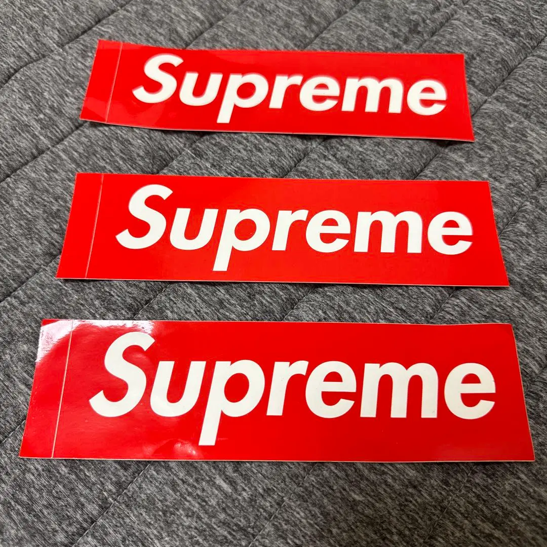 Thumbnail of Supreme logo sticker set of 3