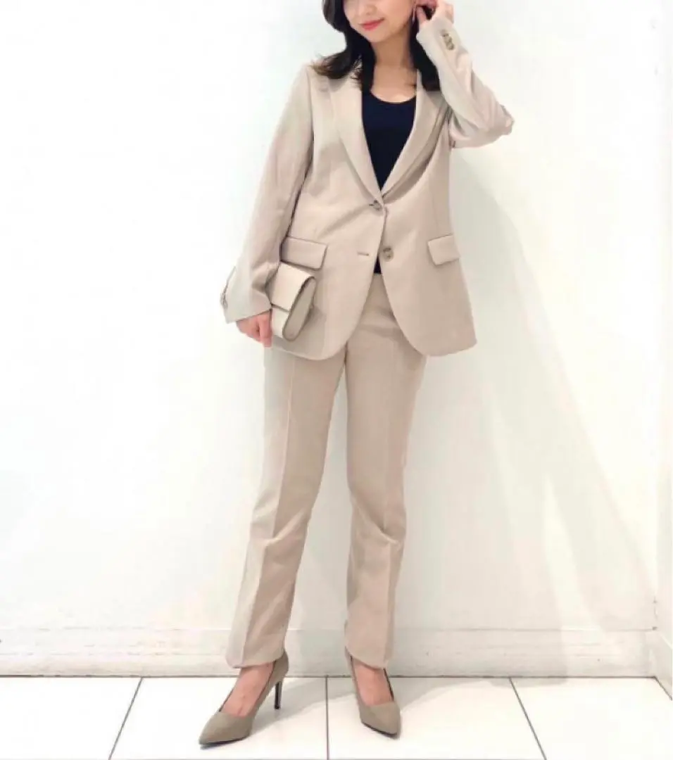 2025年最新】UNIQLO カラー：ベージュ系 パンツスーツ上下の人気