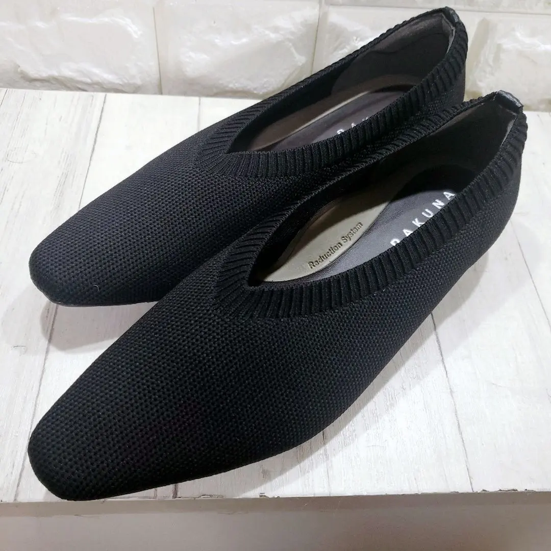 ☆極美品☆ RAKUNA SEITAI PUMPS ニットパンプス 24cm RAKUNA(ラクナ) 整体ニットパンプス | OUT | RAKUNA(ラクナ