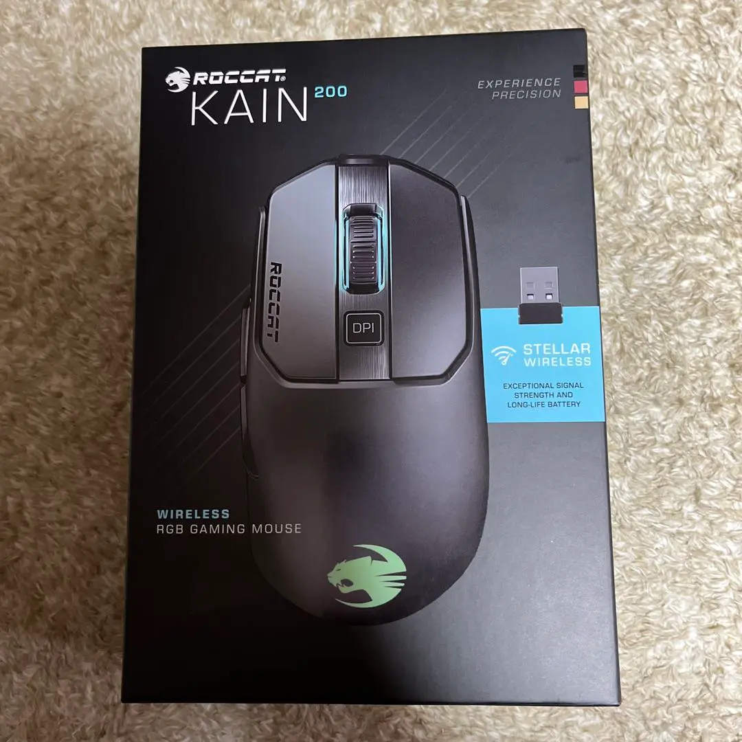 ゲーミングマウス　ROCCAT Kain 200 ROC-11-615-BK Amazon.co.jp: ROCCAT Kain 200 ワイヤレス Titanクリック RGB