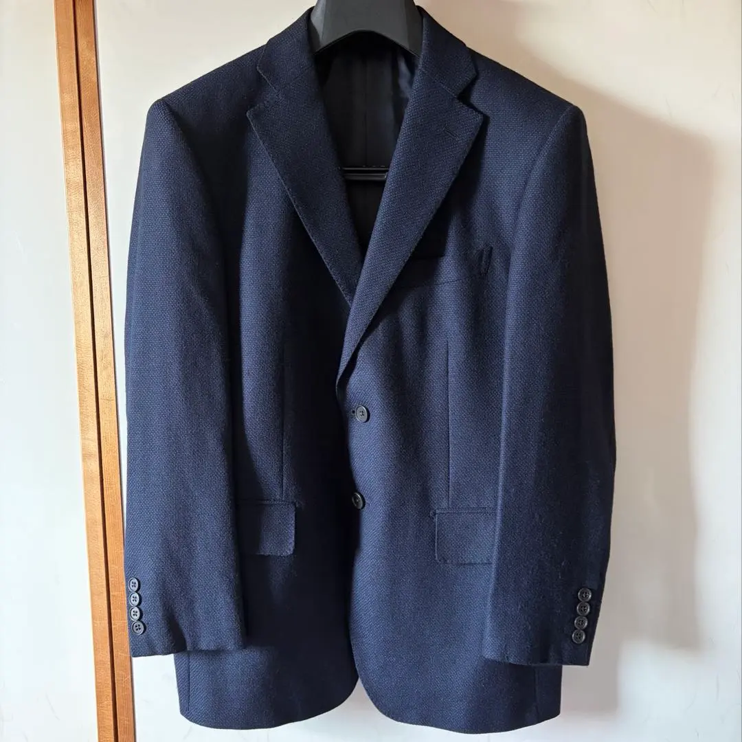 Thumbnail of Loro Piana Navy Tailored Jacket, Two-Button