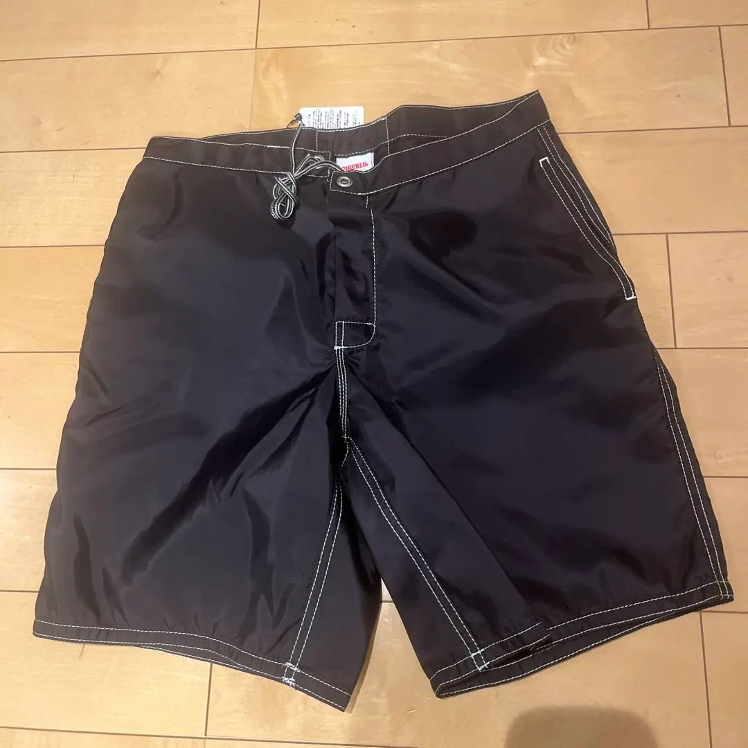 ロンハーマン　バードウェルとのコラボ BIRDWELL(バードウェル) Ron Herman Surfing Short Pants (black