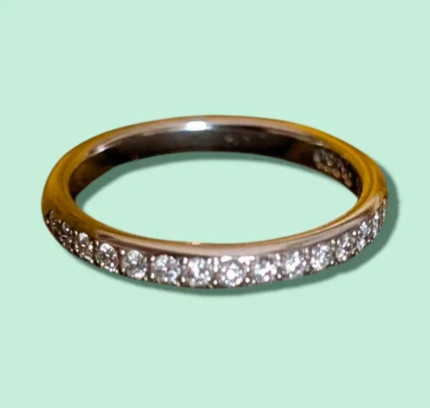 梵登廣場 青山 永恆 戒指 白金 鑽石 5號尺寸 的縮圖