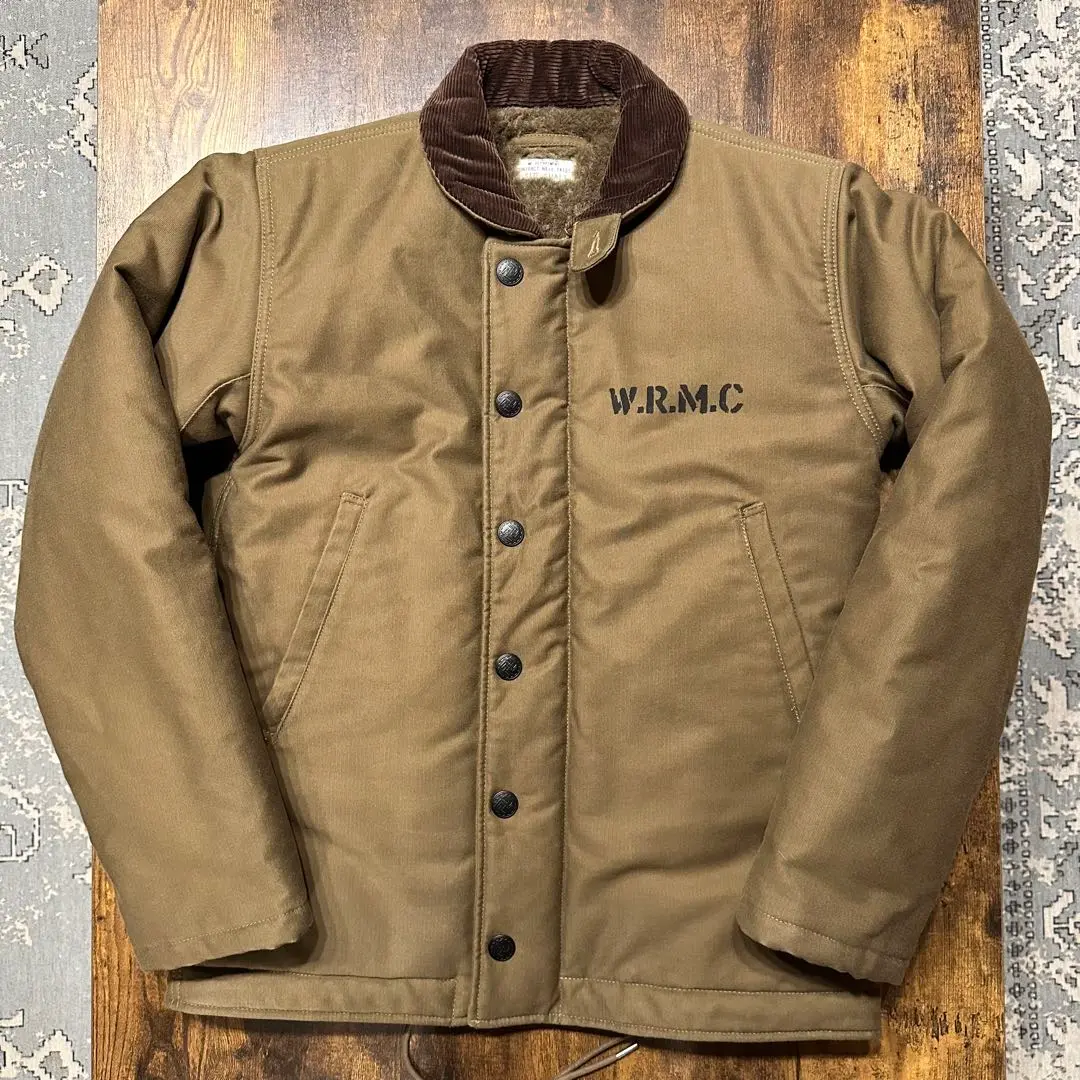 近年モデル WESTRIDE CYCLE DECK JKT OD N-1 L 楽天市場】WESTRIDE [-LIGHT DECK JACKET- OLV size.36,38,40,42
