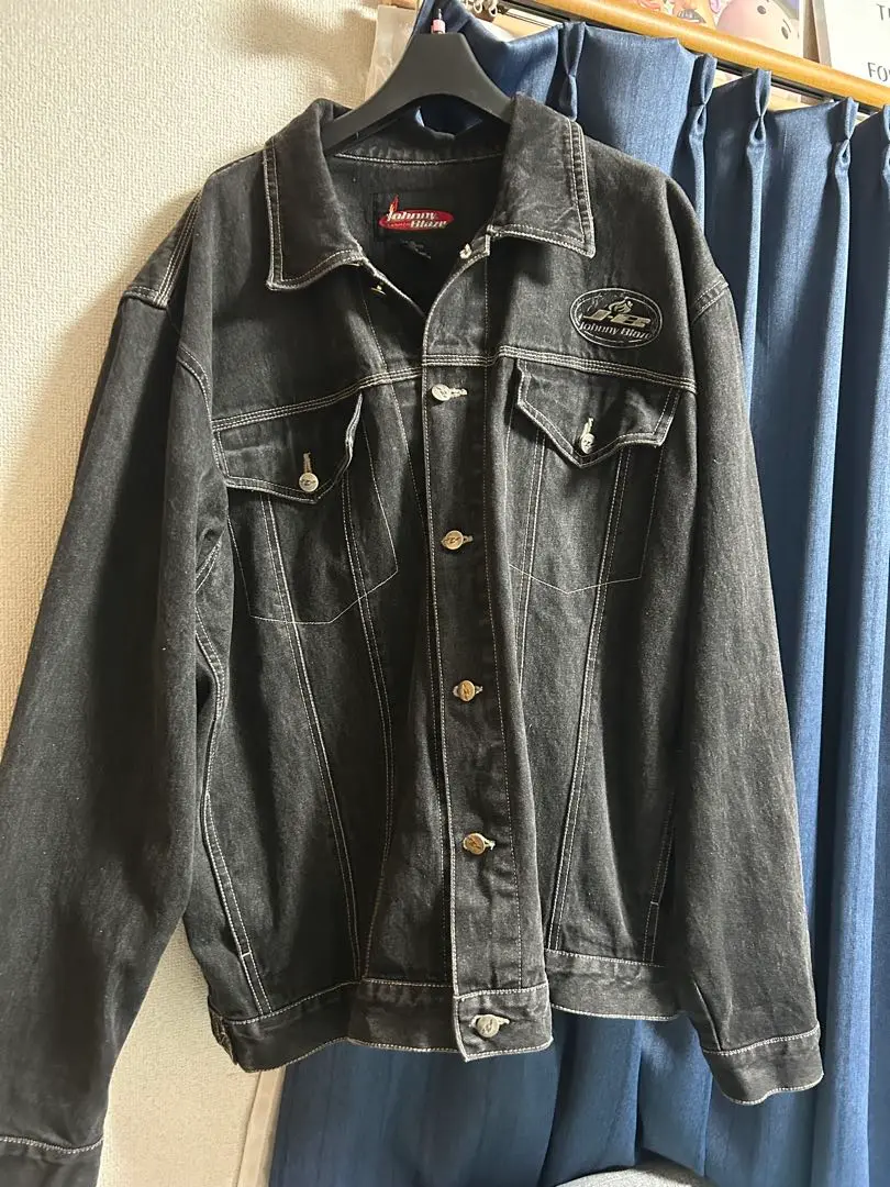 Johnny blaze デニムセットアップ　リバーシブル JOHNNY BLAZE ジョニーブレイズ リバーシブル デニムジャケット