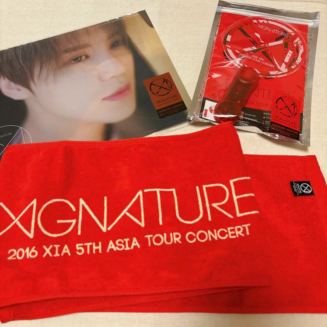 〈タイムセール〉　ジュンス　グッズまとめ売り　XIA XIAH JUNSU ジュンス&ジェジュン JXコンサート 日本公演 オフィシャルグッズ