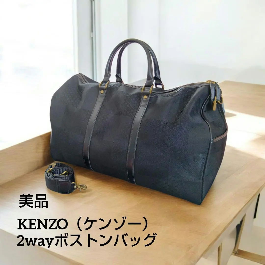 KENZO ボストンバッグ　旅行カバン Kenzo ボストンバッグ | ブラック | FARFETCH JP