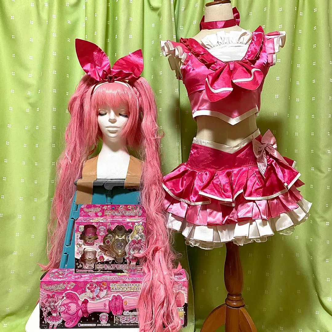 【COSREVO製】スイートプリキュア　コスプレ衣装　キュアメロディ　フルセット プリキュアシリーズ スイートプリキュア♪ コスプレ 衣装】北条