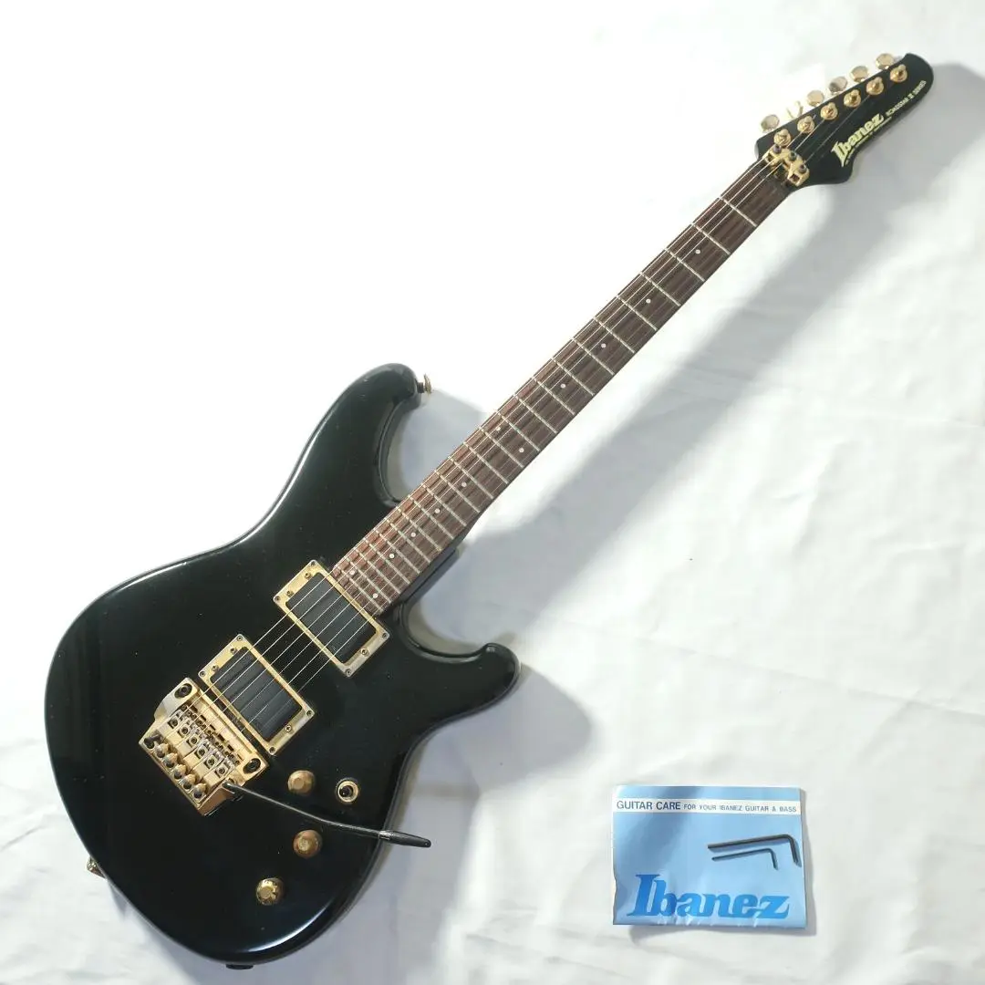 ネックプレート☆1984年製Ibanez ロードスターⅡ　RS450付属ゴールド ネックプレート 1984年製Ibanez ロードスターⅡ RS450付属
