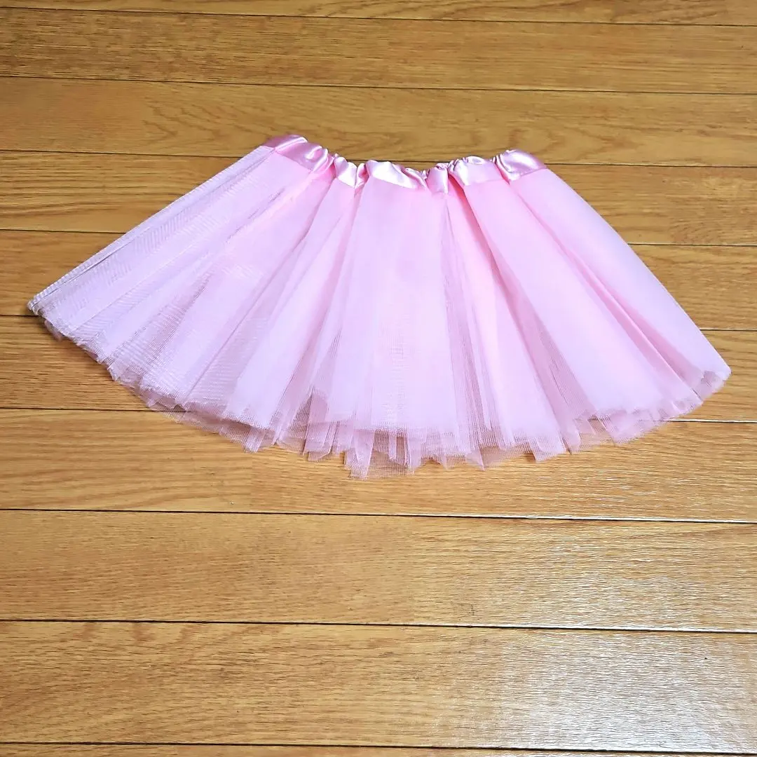 粉紅色 網紗 襯裙 兒童 的縮圖