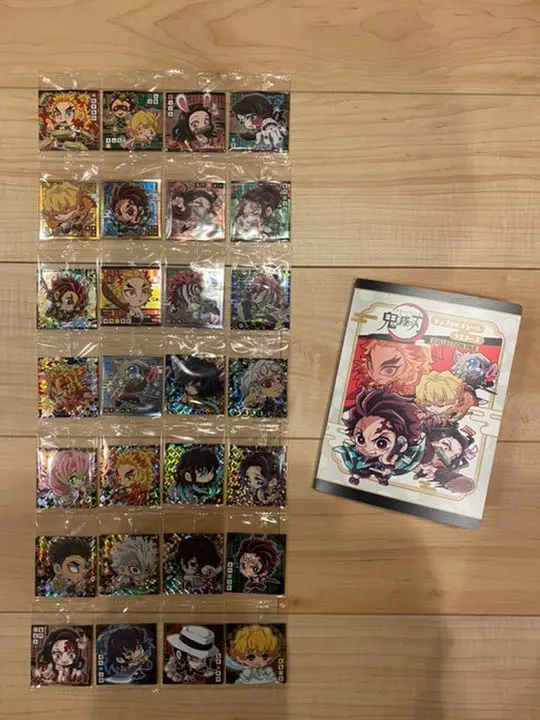 Thumbnail of Demon Slayer: Kimetsu no Yaiba Deformed Seal Wafer Part 4 Full Set + File