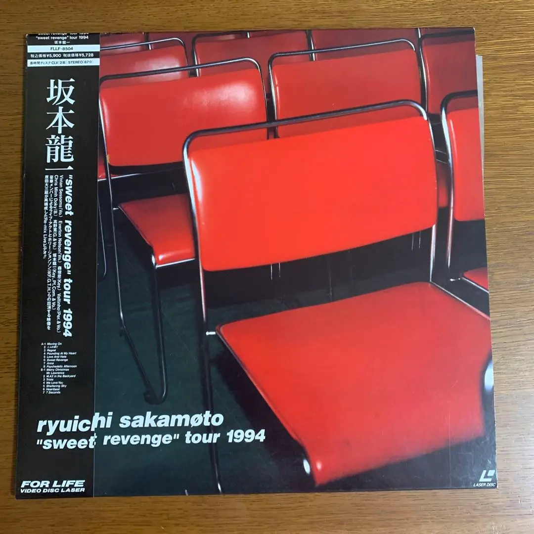 坂本龍一 ツアーパンフレット94/D&L 95　YMO パンフレット】ryuichi sakamoto sweet revenge tour 199